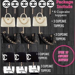 Fashion 18 Cupcake Toppers For Birthday Or Any Occasion Make Your Event Special✨